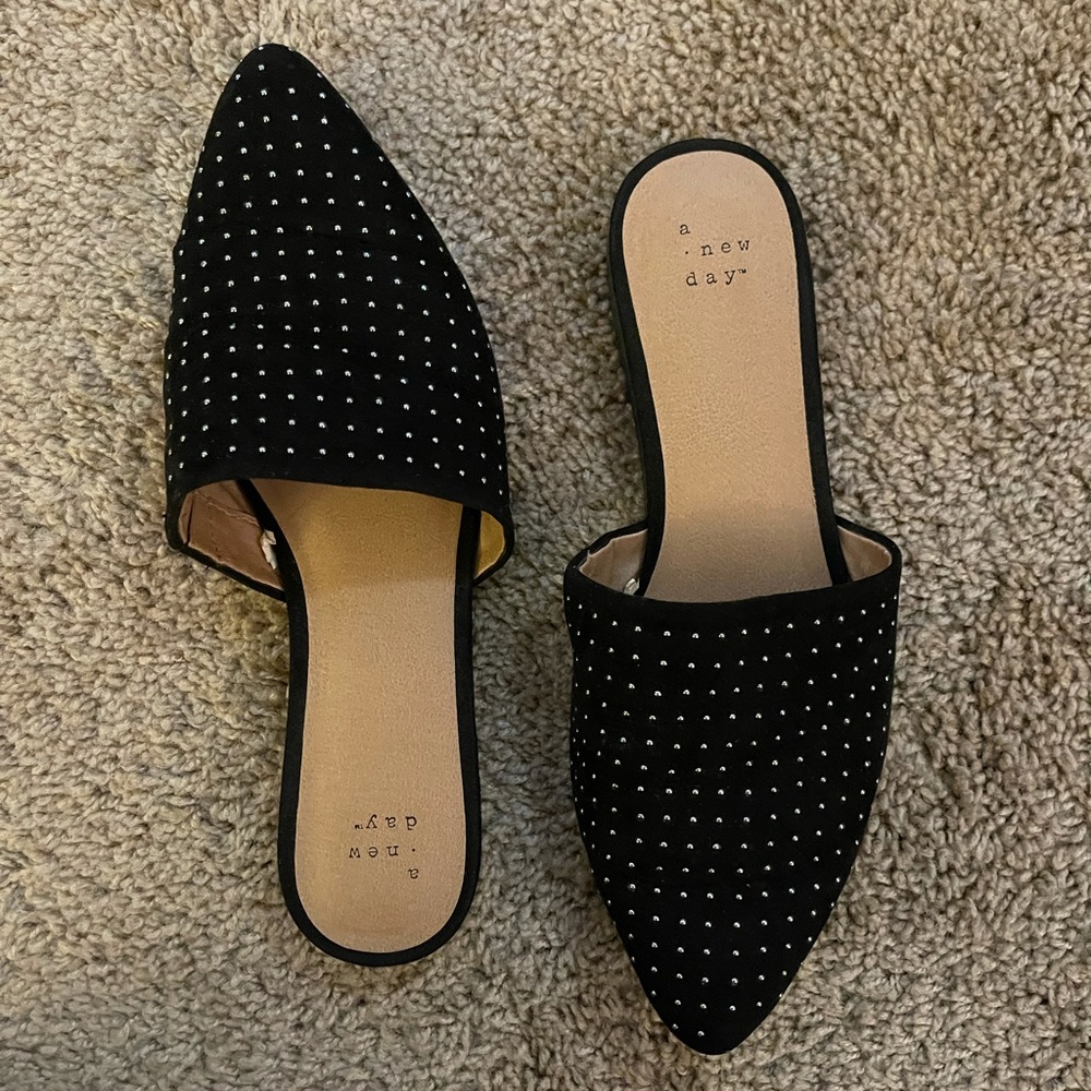 Studded Loafers
